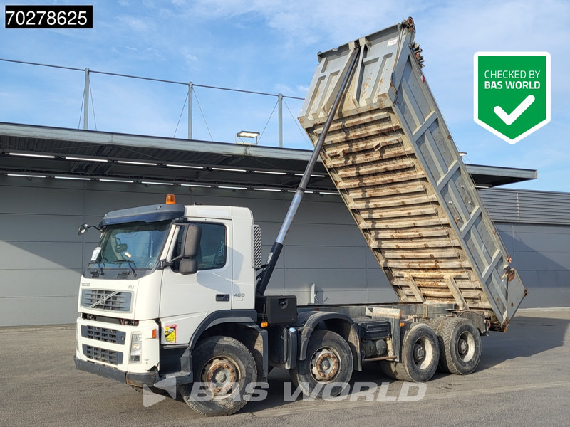Volvo FM 400 8X4 16m3 tipper Manual Big-Axle VEB+ Euro 4 - Camión volquete: foto 1 Volvo FM 400 8X4 16m3 tipper Manual Big-Axle VEB+ Euro 4 - Camión volquete: foto 1