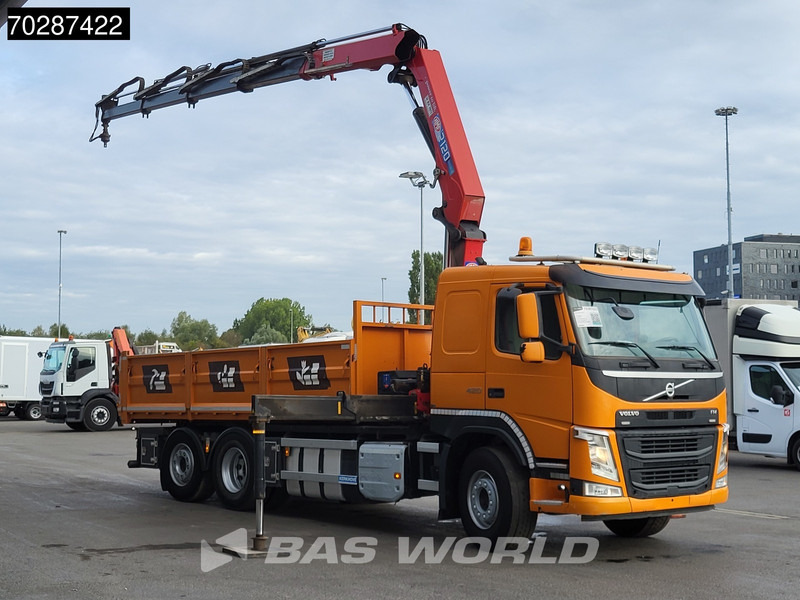 Volvo FM 420 6X2 HMF 2120 K 4 Crane Lift+lenkasche Euro 6 - Camión volquete, Camión grúa: foto 3 Volvo FM 420 6X2 HMF 2120 K 4 Crane Lift+lenkasche Euro 6 - Camión volquete, Camión grúa: foto 3