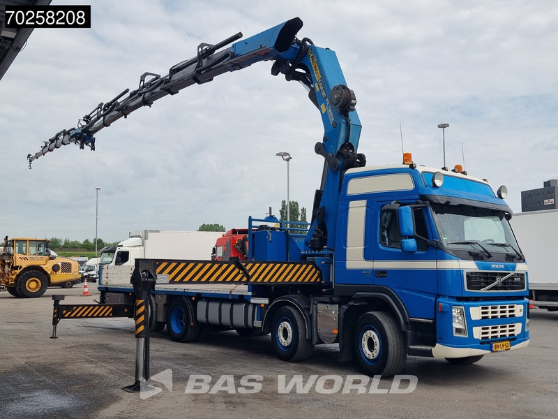 Volvo FM 440 8X2 Palfinger PK74002 + JIB + Winch Lift-Lenkachse Euro 5 - Camión caja abierta, Camión grúa: foto 3 Volvo FM 440 8X2 Palfinger PK74002 + JIB + Winch Lift-Lenkachse Euro 5 - Camión caja abierta, Camión grúa: foto 3