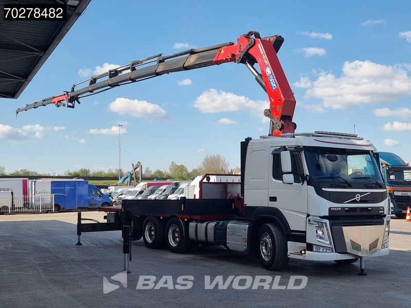 Volvo FM 500 8X4 HMF5020 K6 + Fly Jib Lift+Lenkachse Crane Kran Euro 6 - Camión caja abierta, Camión grúa: foto 3 Volvo FM 500 8X4 HMF5020 K6 + Fly Jib Lift+Lenkachse Crane Kran Euro 6 - Camión caja abierta, Camión grúa: foto 3