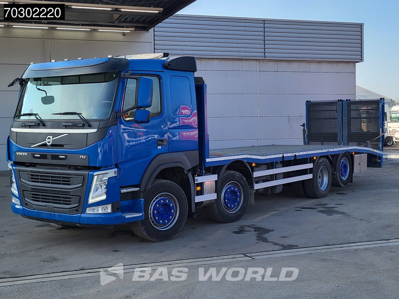 Volvo FM 500 FM 8X2 Machine transporter Winch Lift-Axle Automatic Euro 6 - Camión portavehículos: foto 3 Volvo FM 500 FM 8X2 Machine transporter Winch Lift-Axle Automatic Euro 6 - Camión portavehículos: foto 3