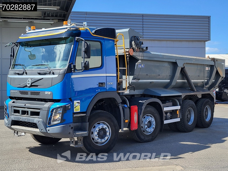 Volvo FMX 500 8X4 16m3 Forez-Bennes tipper Retarder Big-Axle Euro 6 - Camión volquete: foto 1 Volvo FMX 500 8X4 16m3 Forez-Bennes tipper Retarder Big-Axle Euro 6 - Camión volquete: foto 1