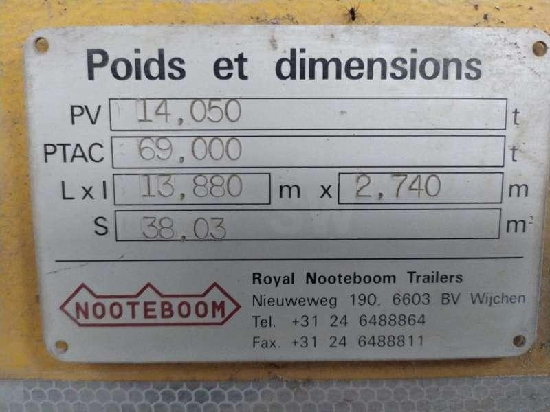 Semirremolque góndola rebajadas Nooteboom 4 ESSIEUX: foto 8