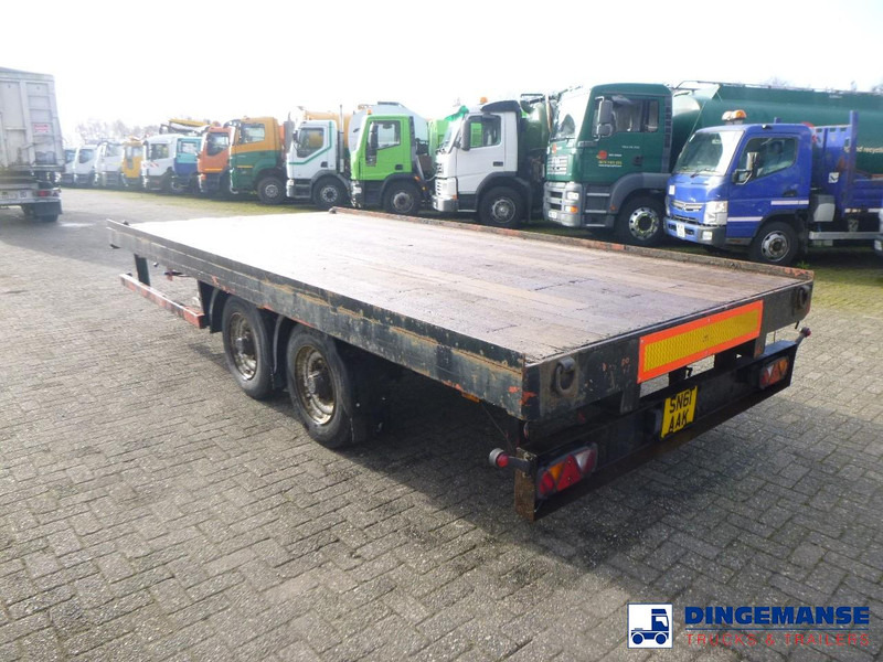 Adcliffe 2-axle drawbar platform trailer 7 t - Remolque plataforma/ Caja abierta: foto 3 Adcliffe 2-axle drawbar platform trailer 7 t - Remolque plataforma/ Caja abierta: foto 3