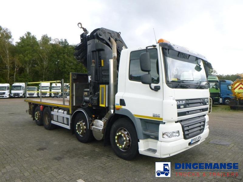 Camión grúa DAF CF 85.410 8X2 RHD + Hiab XS855 EP6 Hipro: foto 6