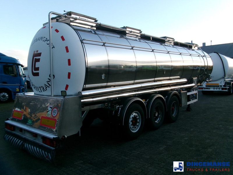 Feldbinder Chemical tank inox 33.5 m3 / 1 comp + pump - Semirremolque cisterna: foto 4 Feldbinder Chemical tank inox 33.5 m3 / 1 comp + pump - Semirremolque cisterna: foto 4