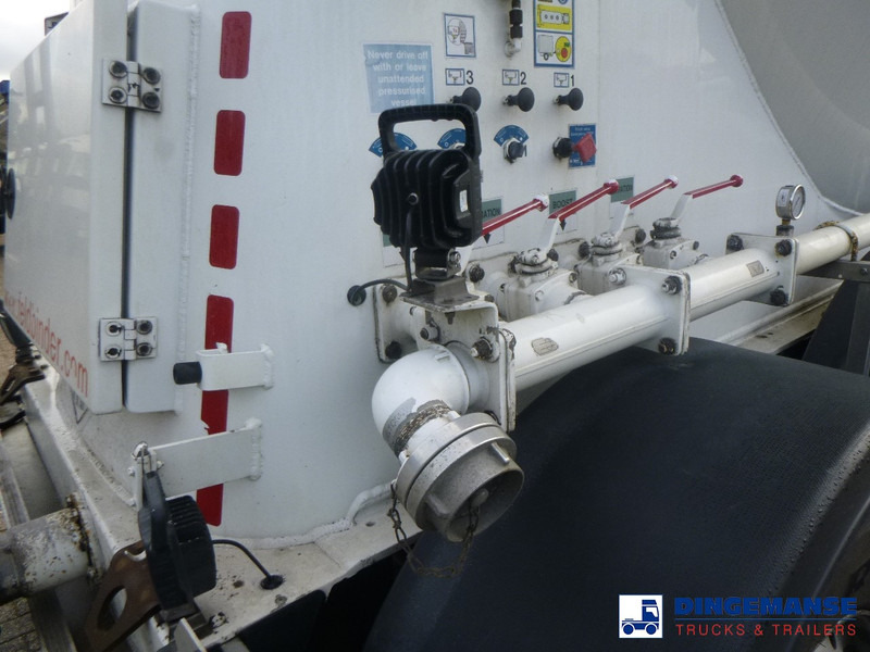 Semirremolque cisterna Feldbinder Powder tank alu alu 49 m3 / 1 comp: foto 14