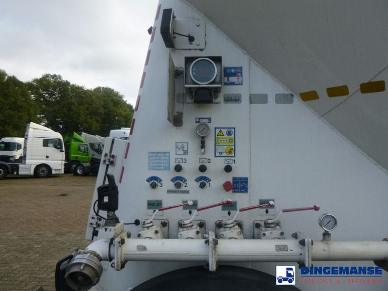 Semirremolque cisterna Feldbinder Powder tank alu alu 49 m3 / 1 comp: foto 12
