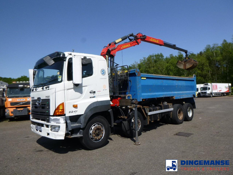 Hino FY1EUKA RHD + Palfinger E120L + grapple - Camión grúa: foto 5 Hino FY1EUKA RHD + Palfinger E120L + grapple - Camión grúa: foto 5