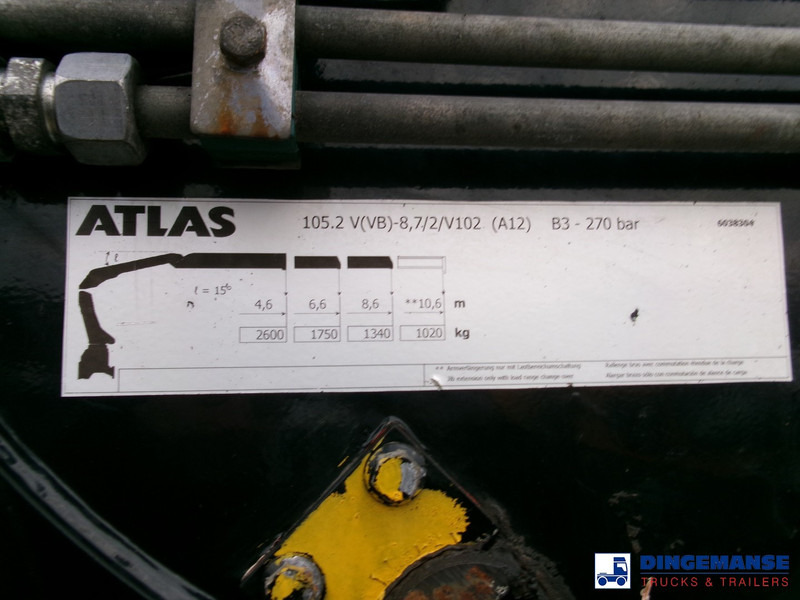 Leasing de Iveco Stralis 310 6x2 Euro 6 + Atlas 105.2 crane Iveco Stralis 310 6x2 Euro 6 + Atlas 105.2 crane: foto 15