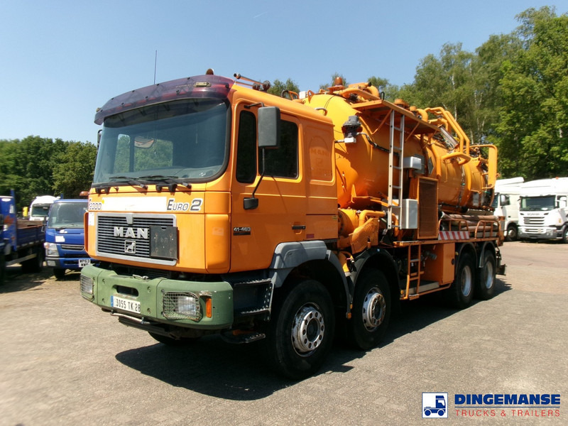 MAN 41.463 8x4 Euro 2 vacuum tank ADR 15 m3 / 2 comp - Limpieza de alcantarillado: foto 1 MAN 41.463 8x4 Euro 2 vacuum tank ADR 15 m3 / 2 comp - Limpieza de alcantarillado: foto 1