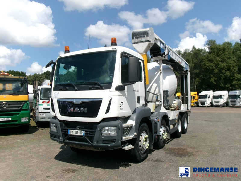 MAN TGS 32.360 8X4 Euro 6 Imer belt mixer 9 m3 - Camión hormigonera: foto 1 MAN TGS 32.360 8X4 Euro 6 Imer belt mixer 9 m3 - Camión hormigonera: foto 1