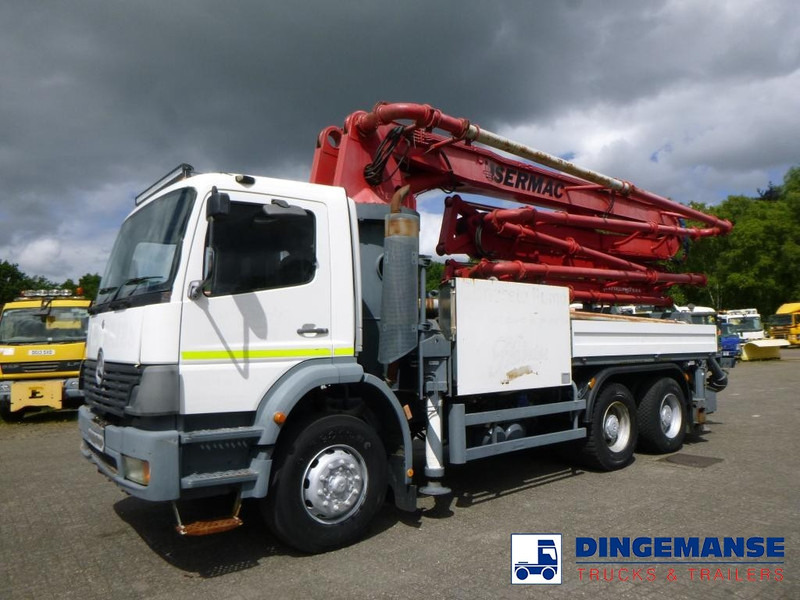 Mercedes-Benz Atego 6x4 Sermac SCL120 concrete pump - Camión bomba de hormigón: foto 1 Mercedes-Benz Atego 6x4 Sermac SCL120 concrete pump - Camión bomba de hormigón: foto 1