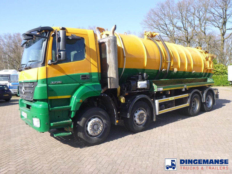 Mercedes-Benz Axor 3236 8x4 RHD vacuum tank - Limpieza de alcantarillado: foto 1 Mercedes-Benz Axor 3236 8x4 RHD vacuum tank - Limpieza de alcantarillado: foto 1