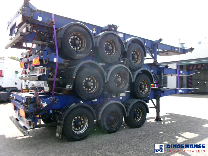 Montracon Stack - 3 x container chassis 20-30-40-45 ft - Semirremolque portacontenedore/ Intercambiable: foto 3 Montracon Stack - 3 x container chassis 20-30-40-45 ft - Semirremolque portacontenedore/ Intercambiable: foto 3