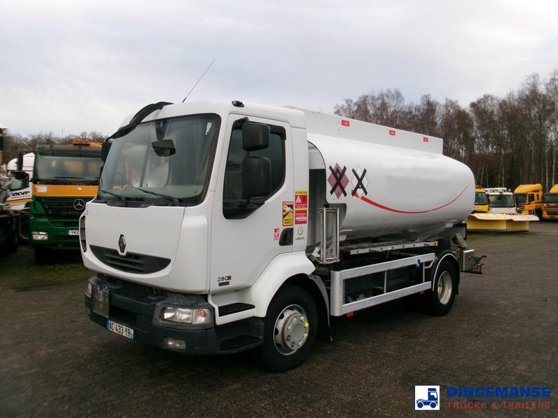 Renault Midlum 280 4x2 fuel tank 11.5 m3 / 3 comp / ADR 07/06/24 - Camión cisterna: foto 1 Renault Midlum 280 4x2 fuel tank 11.5 m3 / 3 comp / ADR 07/06/24 - Camión cisterna: foto 1