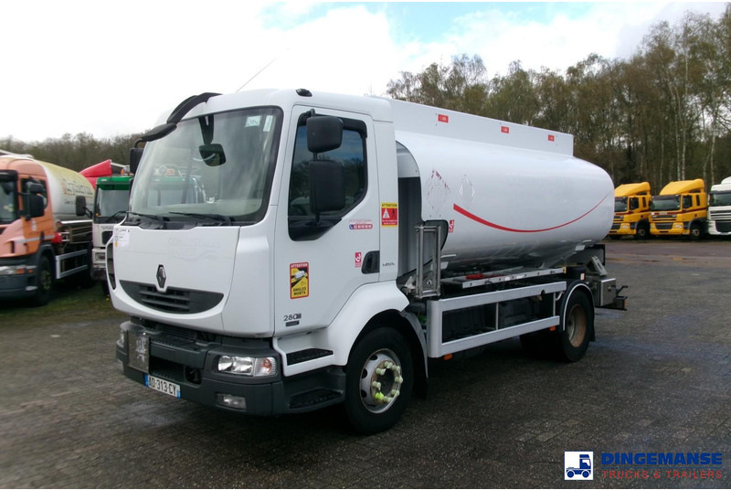 Renault Midlum 280 Dxi 4x2 fuel tank 11.3 m3 / 3 comp - Camión cisterna: foto 1 Renault Midlum 280 Dxi 4x2 fuel tank 11.3 m3 / 3 comp - Camión cisterna: foto 1