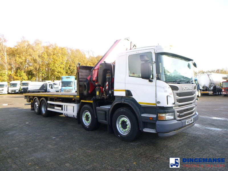 Scania P 400 8X2 RHD + Fassi F600 - Camión grúa: foto 2 Scania P 400 8X2 RHD + Fassi F600 - Camión grúa: foto 2