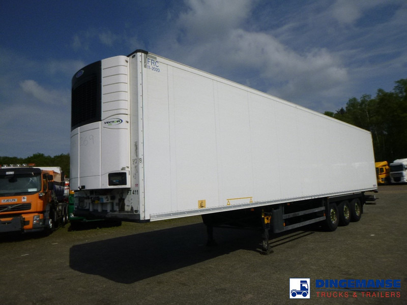 Schmitz Cargobull Frigo trailer + Carrier Vector 1550 - Semirremolque frigorífico: foto 1 Schmitz Cargobull Frigo trailer + Carrier Vector 1550 - Semirremolque frigorífico: foto 1