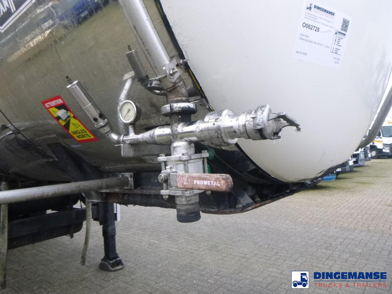Semirremolque cisterna Van Hool Chemical tank inox 30 m3 / 3 comp: foto 6 Semirremolque cisterna Van Hool Chemical tank inox 30 m3 / 3 comp: foto 6
