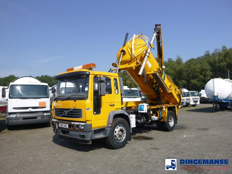 Volvo FL6 4x2 RHD Whale vacuum tank 8 m3 - Limpieza de alcantarillado: foto 1 Volvo FL6 4x2 RHD Whale vacuum tank 8 m3 - Limpieza de alcantarillado: foto 1