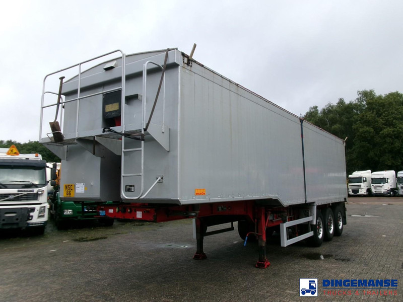 WILCOX Tipper trailer alu 55 m3 + tarpaulin - Semirremolque volquete: foto 1 WILCOX Tipper trailer alu 55 m3 + tarpaulin - Semirremolque volquete: foto 1