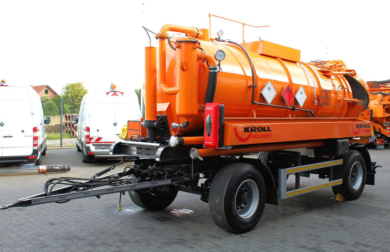 Kutschke 10m³ Kipper Saug u.Druck INOX +ADR/GGVS - Remolque cisterna: foto 2 Kutschke 10m³ Kipper Saug u.Druck INOX +ADR/GGVS - Remolque cisterna: foto 2