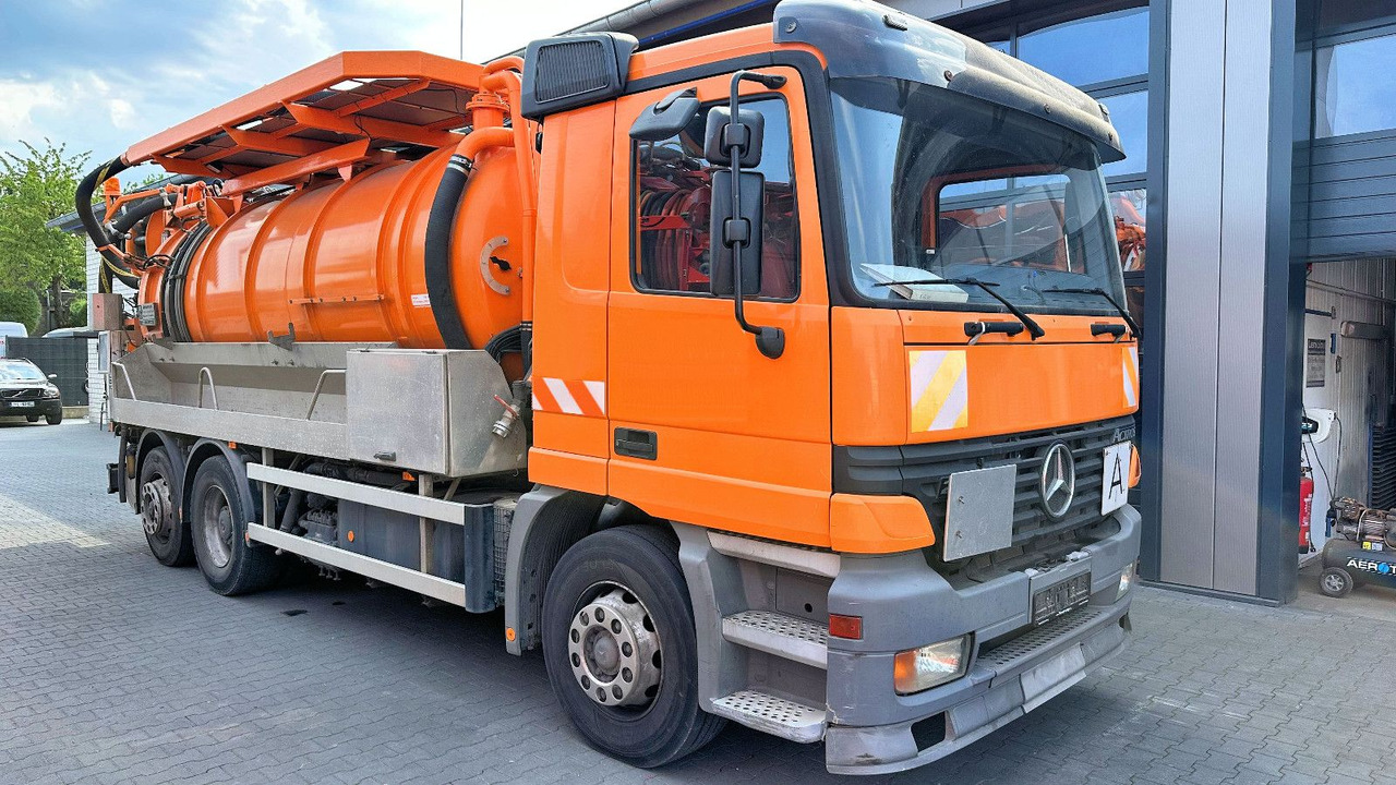 Mercedes-Benz Actros 2540 6x2 Küller/Kroll 13m³ HD-KOMBI - Limpieza de alcantarillado: foto 1 Mercedes-Benz Actros 2540 6x2 Küller/Kroll 13m³ HD-KOMBI - Limpieza de alcantarillado: foto 1