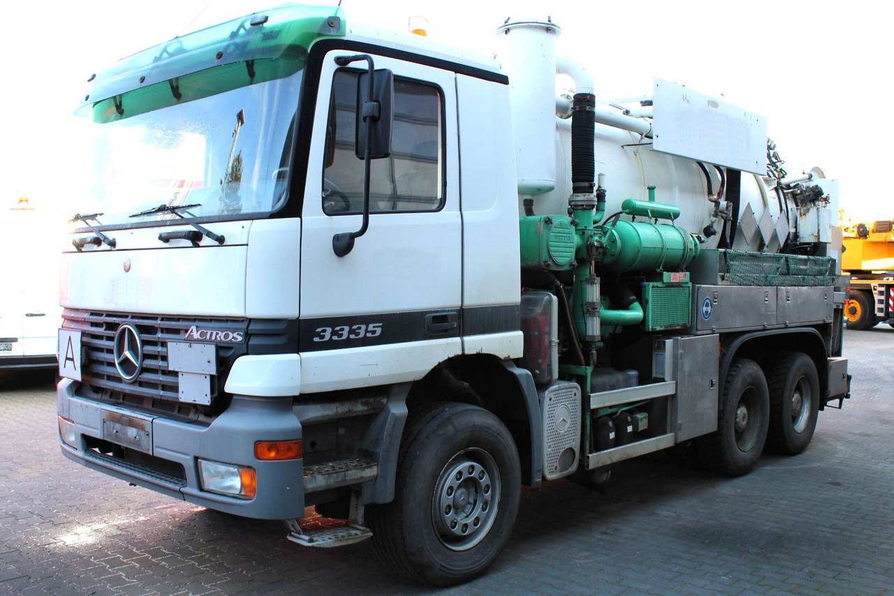 Mercedes-Benz Actros 3335 6x4 Kroll 13m³ HD-Kombi ADR/GGVS V2A - Limpieza de alcantarillado: foto 4 Mercedes-Benz Actros 3335 6x4 Kroll 13m³ HD-Kombi ADR/GGVS V2A - Limpieza de alcantarillado: foto 4
