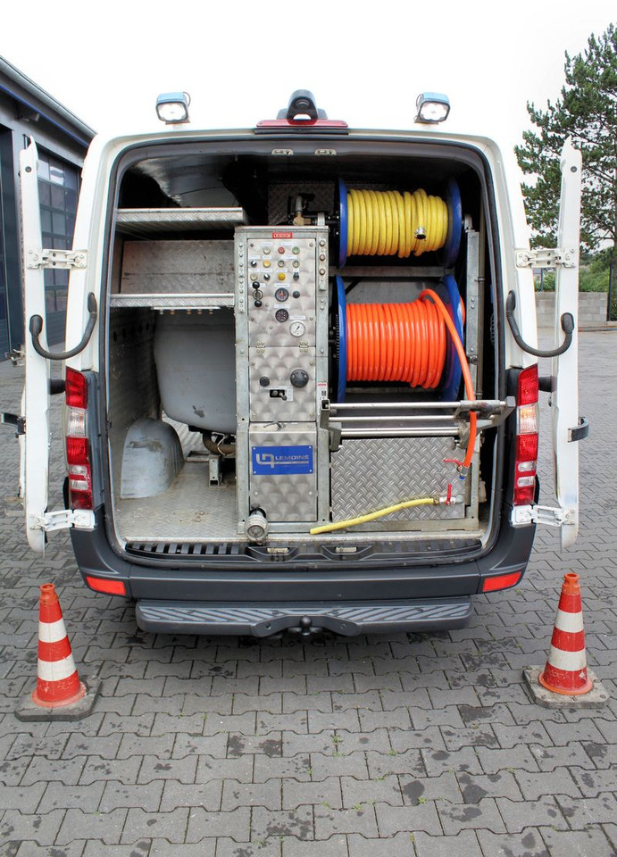 Limpieza de alcantarillado Mercedes-Benz Sprinter 316 CDI + Leistikow 1m³ HD-Spüler 3,5t: foto 7