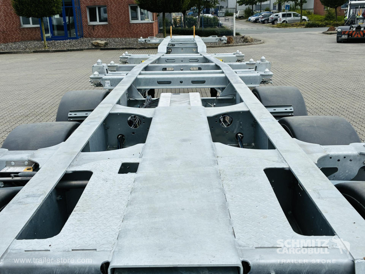 SCHMITZ Auflieger Containerfahrgestell Standard - Semirremolque portacontenedore/ Intercambiable: foto 4 SCHMITZ Auflieger Containerfahrgestell Standard - Semirremolque portacontenedore/ Intercambiable: foto 4