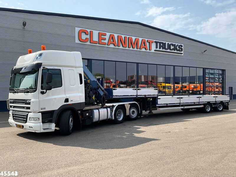 DAF FTN 85 CF 410 Palfinger 55 Tonmeter laadkraan + Pacton 2-assige oplegger met Tridec besturing - Cabeza tractora: foto 1 DAF FTN 85 CF 410 Palfinger 55 Tonmeter laadkraan + Pacton 2-assige oplegger met Tridec besturing - Cabeza tractora: foto 1