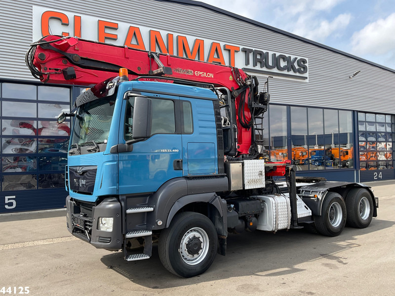 MAN TGS 33.480 6x6 Euro 6 Palfinger 27 Tonmeter boomkraan - Cabeza tractora: foto 2 MAN TGS 33.480 6x6 Euro 6 Palfinger 27 Tonmeter boomkraan - Cabeza tractora: foto 2