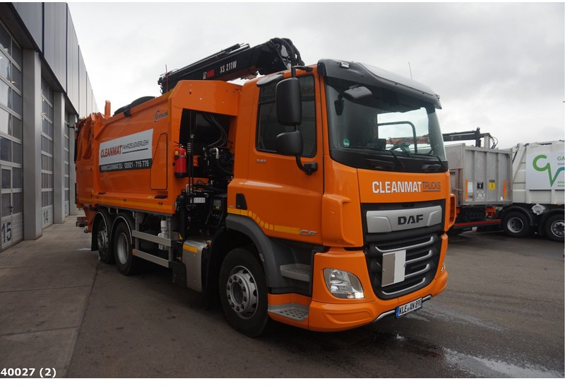 DAF FAN CF 340 Hiab 21 ton/meter laadkraan - Camión de basura: foto 4 DAF FAN CF 340 Hiab 21 ton/meter laadkraan - Camión de basura: foto 4