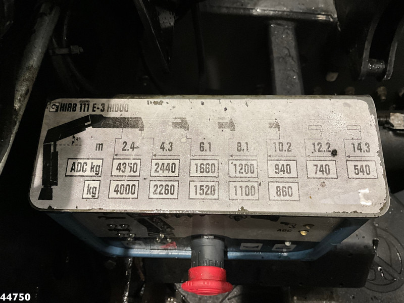 Camión volquete, Camión grúa DAF FAN LF 220 Euro 6 Hiab 11 Tonmeter laadkraan Just 166.649 Km!: foto 11