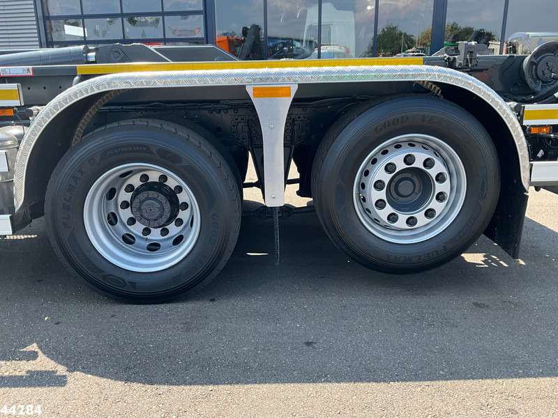 Camión multibasculante, Camión grúa DAF FAN XD 450 Euro 6 HMF 23 Tonmeter laadkraan: foto 14