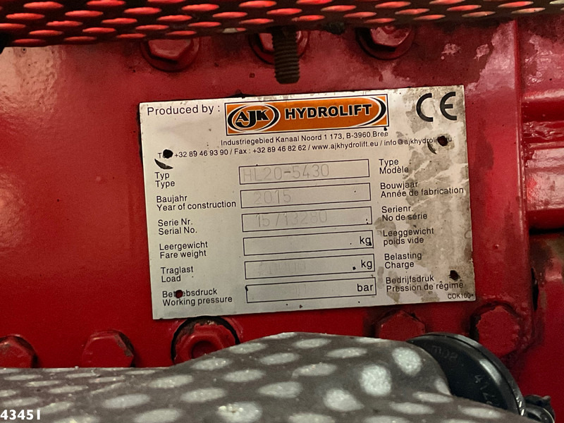 Camión multibasculante Iveco AD260T 6x4 Euro 6 AJK 20 haakarmsysteem: foto 18