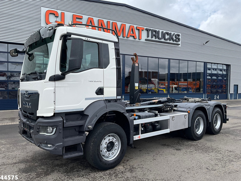MAN TGS 33.470 6x4 Euro 6 Full Steel AJK 20 Ton haakarmsysteem - Camión multibasculante: foto 2 MAN TGS 33.470 6x4 Euro 6 Full Steel AJK 20 Ton haakarmsysteem - Camión multibasculante: foto 2