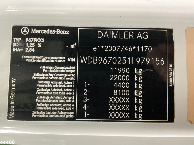 Leasing de Mercedes-Benz Atego 1218 Euro 6 Manual 7 Ton haakarmsysteem Mercedes-Benz Atego 1218 Euro 6 Manual 7 Ton haakarmsysteem: foto 19
