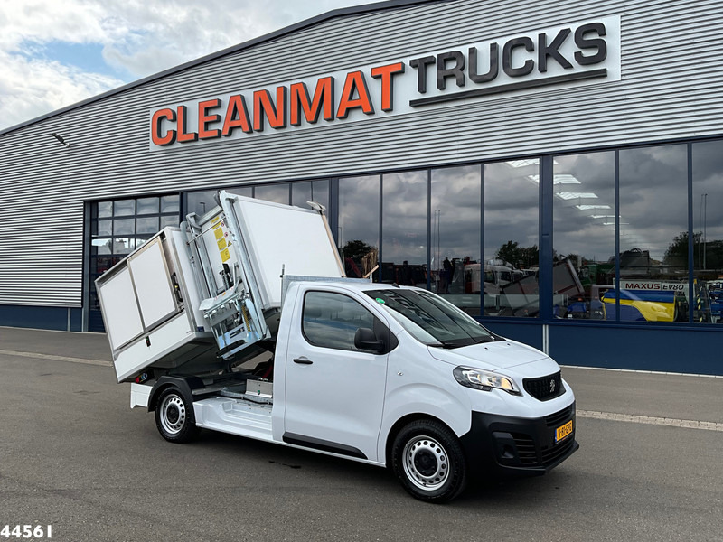 Peugeot E-Expert 100% elektrisch kippende zijlader - Camión de basura: foto 1 Peugeot E-Expert 100% elektrisch kippende zijlader - Camión de basura: foto 1