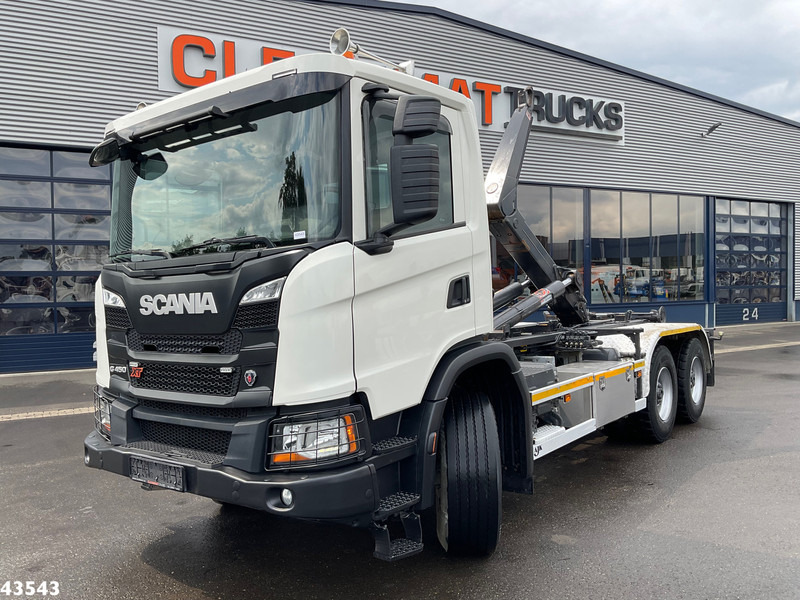 Scania G 450 6x4 AJK 20 Ton haakarmsysteem - Camión multibasculante: foto 1 Scania G 450 6x4 AJK 20 Ton haakarmsysteem - Camión multibasculante: foto 1
