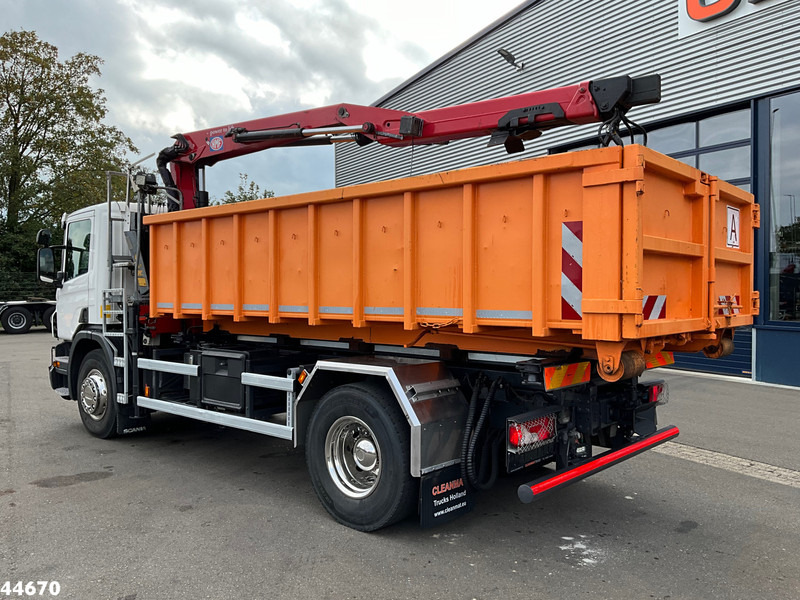 Camión volquete, Camión grúa Scania P 320 HMF 12 Tonmeter Z-kraan + Kipper 11m³: foto 6