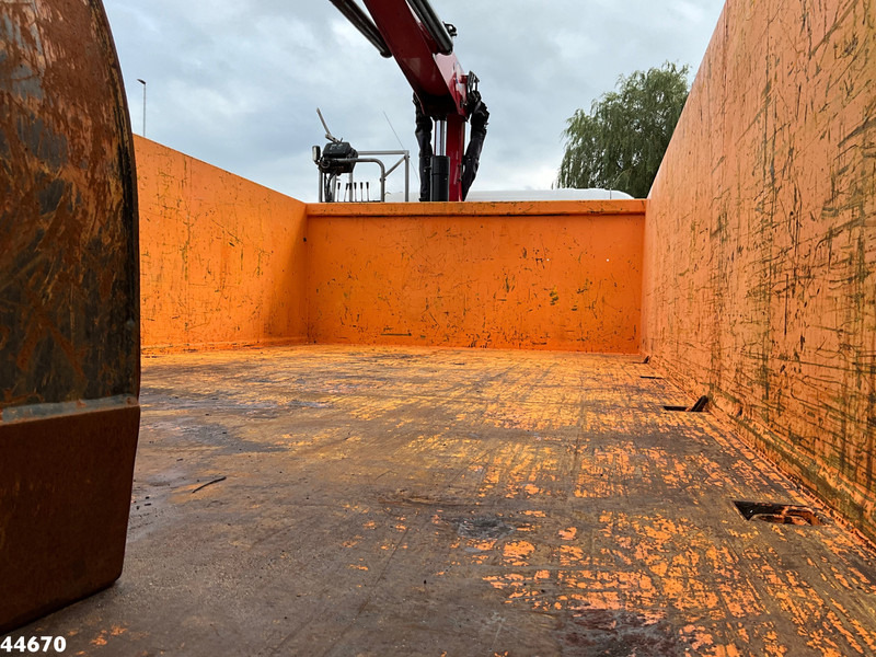 Camión volquete, Camión grúa Scania P 320 HMF 12 Tonmeter Z-kraan + Kipper 11m³: foto 10