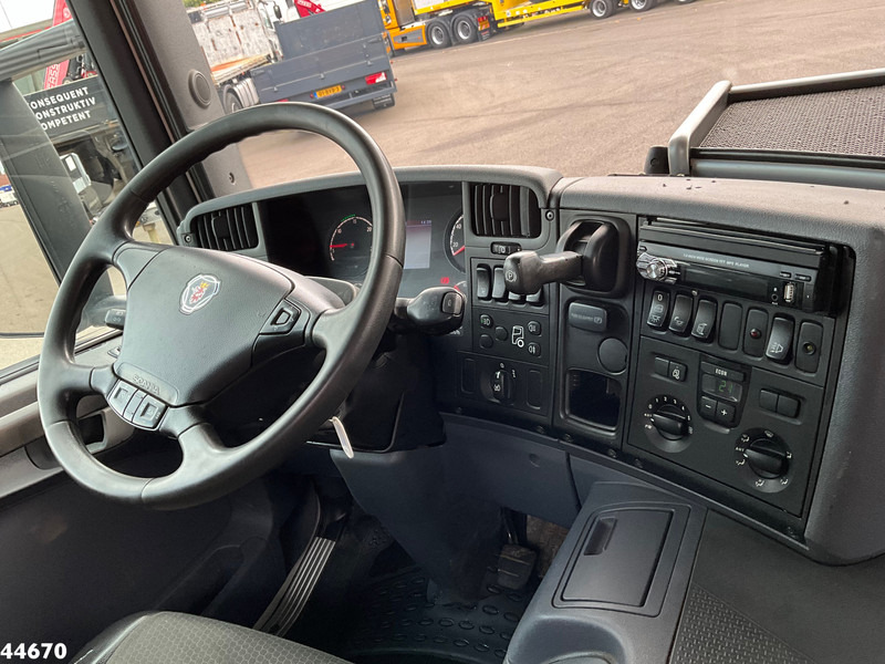 Camión volquete, Camión grúa Scania P 320 HMF 12 Tonmeter Z-kraan + Kipper 11m³: foto 14
