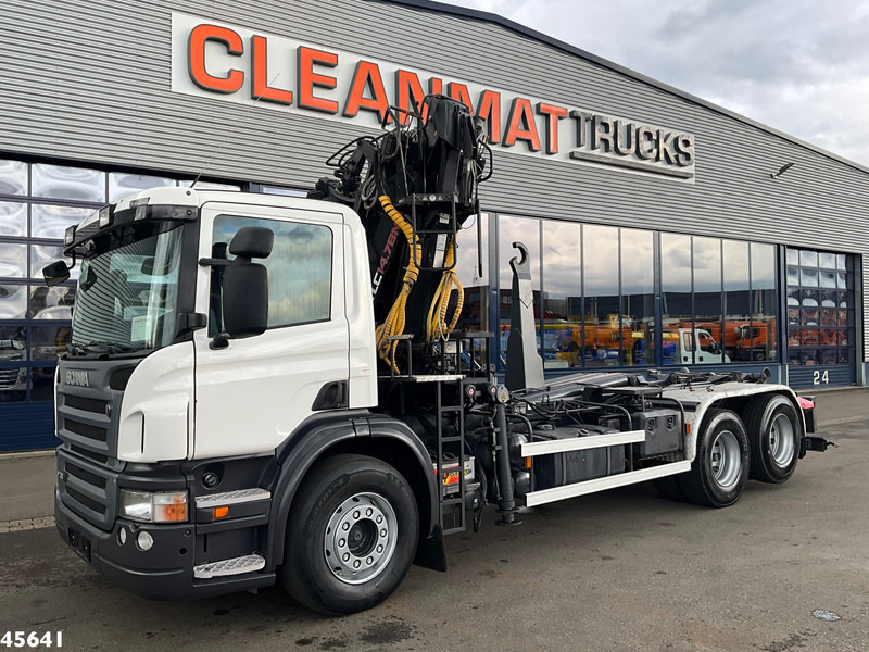 Scania P 380 Terex 14 Tonmeter laadkraan - Camión multibasculante, Camión grúa: foto 2 Scania P 380 Terex 14 Tonmeter laadkraan - Camión multibasculante, Camión grúa: foto 2
