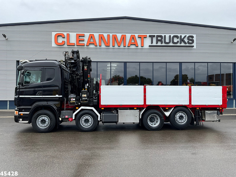 Scania R 480 8x2 Retarder Hiab 47 Tonmeter laadkraan + Fly-Jib! Just 242.931 km! - Camión grúa: foto 3 Scania R 480 8x2 Retarder Hiab 47 Tonmeter laadkraan + Fly-Jib! Just 242.931 km! - Camión grúa: foto 3