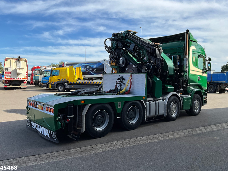 Scania R 490 8x4 Euro 6 Effer 140 Tonmeter laadkraan + Fly-Jib Just 283.508 km - Camión grúa: foto 4 Scania R 490 8x4 Euro 6 Effer 140 Tonmeter laadkraan + Fly-Jib Just 283.508 km - Camión grúa: foto 4