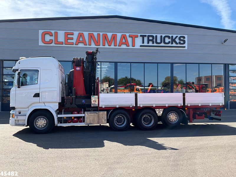 Scania R 490 8x4 Euro 6 Retarder HMF 60 Tonmeter laadkraan + Fly-Jib - Camión grúa: foto 3 Scania R 490 8x4 Euro 6 Retarder HMF 60 Tonmeter laadkraan + Fly-Jib - Camión grúa: foto 3
