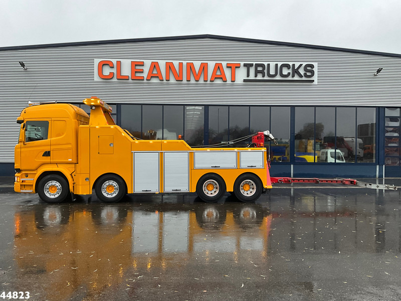 Scania R730 V8 8x4 Euro 6 Retarder Recovery truck Just 17.951 km! - Grua de remolque autos: foto 4 Scania R730 V8 8x4 Euro 6 Retarder Recovery truck Just 17.951 km! - Grua de remolque autos: foto 4