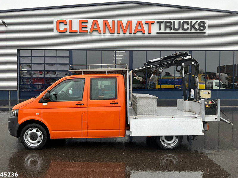 Volkswagen Transporter 2.0 TDI DC Hiab 2,2 Tonmeter laadkraan + Lier Just 147.563 km! - Camión grúa: foto 3 Volkswagen Transporter 2.0 TDI DC Hiab 2,2 Tonmeter laadkraan + Lier Just 147.563 km! - Camión grúa: foto 3